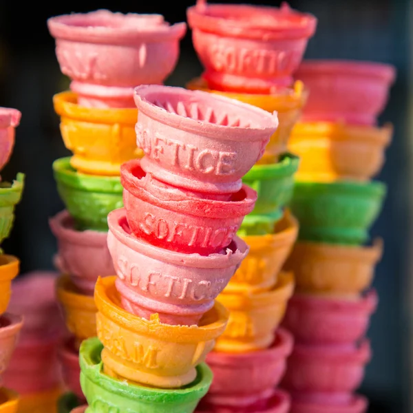 Colorful Ice cream cone