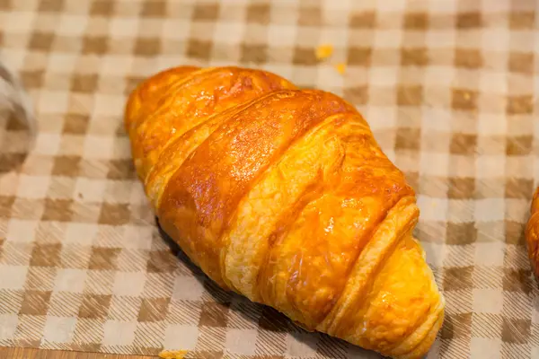 Croissanter frukostmat — Stockfoto