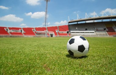 Futbol topu kalede 