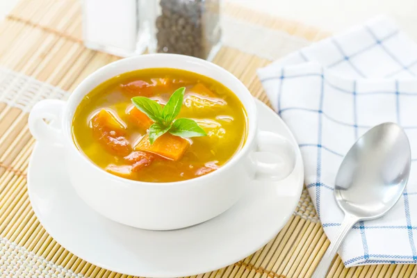 Vegetable soup — Stock Image Vegetable soup Stock Image