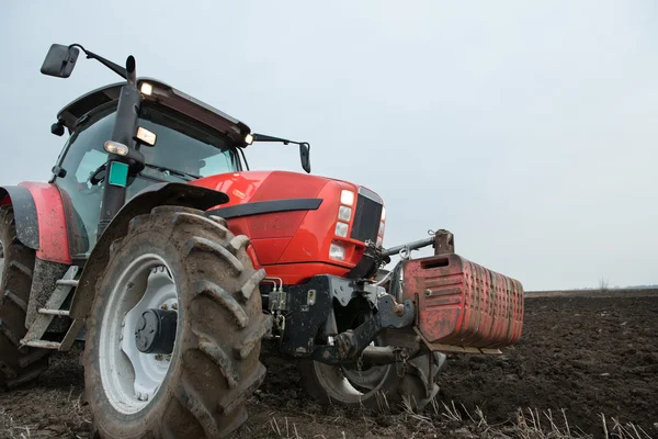 Tractor Plowing — Stock Photo, Image