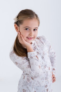 sevimli küçük kız