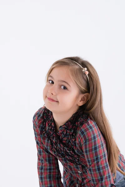 Şirin küçük kız.