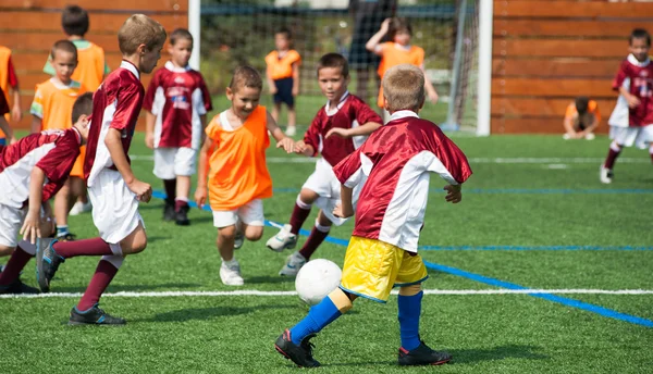 Calcio per bambini — Foto Stock