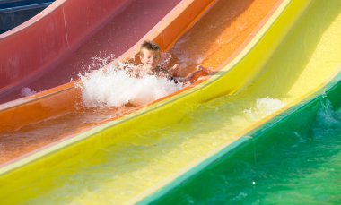 aquapark, çocuk