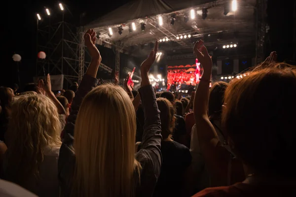 Concert outside — Stock Photo, Image