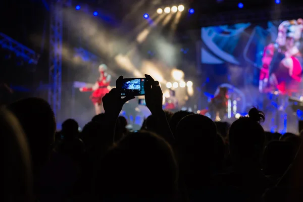 Konsert scenen — Stockfoto