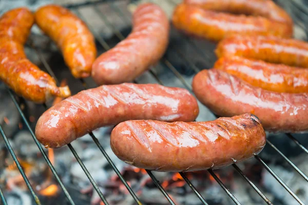 Sausage barbecue — Stock Photo, Image