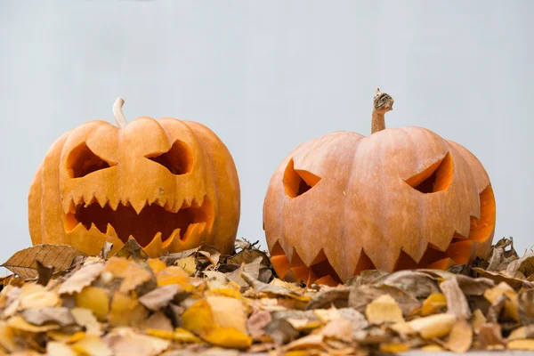 Halloween pompoenen — Stockfoto