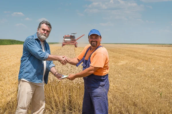 Obchodní handshake — Stock fotografie