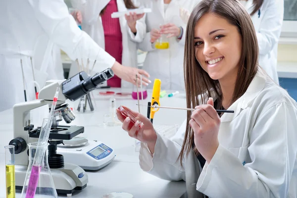 Retrato de estudantes de medicina — Fotografia de Stock