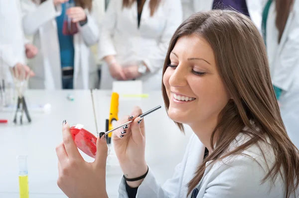 Retrato de estudante de medicina — Fotografia de Stock