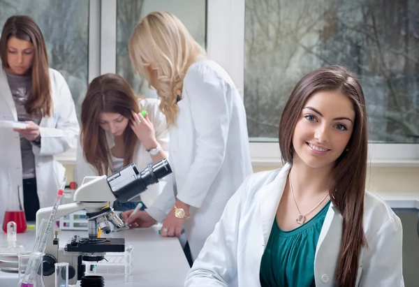 Retrato de estudantes de medicina — Fotografia de Stock