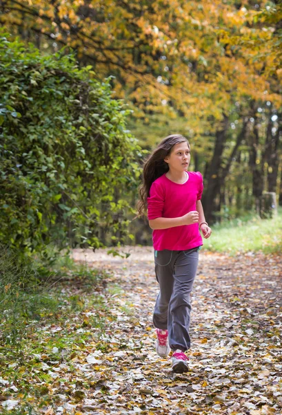 Dziewczyny joggingu — Zdjęcie stockowe