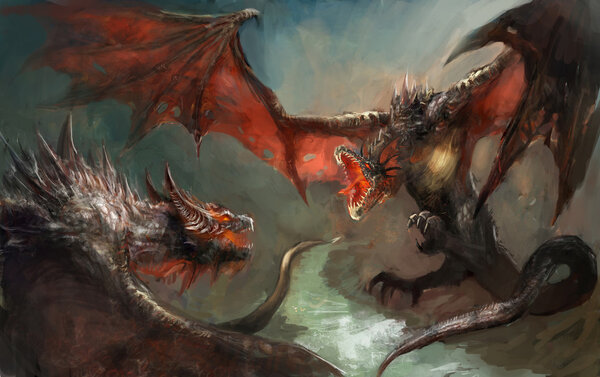 dragon fight