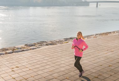 jogging girl