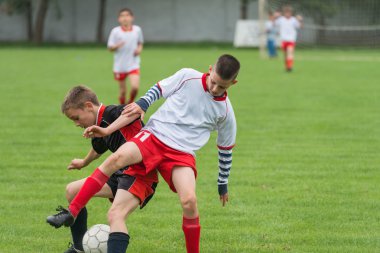 çocuklar futbol tekme 