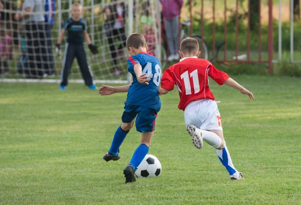 Kids'  soccer — Stock Photo, Image