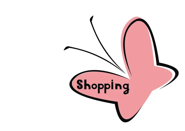 Shopping chanter — Image vectorielle