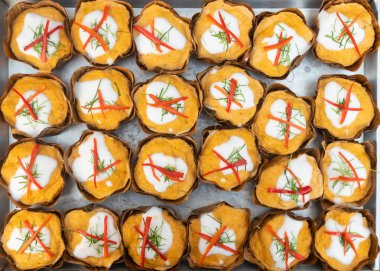 Tayland Steet Food, Tayland Buharlı Balık ve Red Curry Mousse. (Hor Mok Pla)