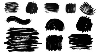 Felç. Grunge tasarım elementleri. Dikdörtgen metin kutuları, konuşma baloncukları. Dağınık desenli afişler. Mürekkep sıçraması. Sert boyanmış doku.