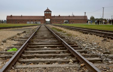 fotoğraf ayrıntılı olarak Polonya'da nazi toplama kampı
