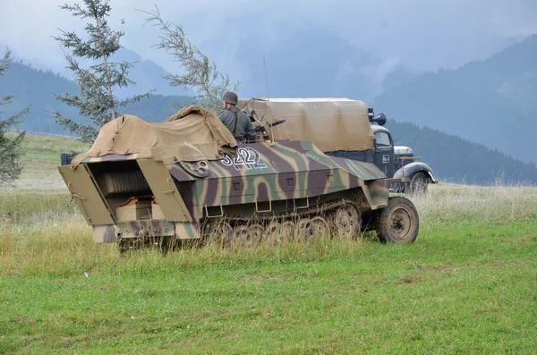 Historic german military vehicle — Stock Photo, Image