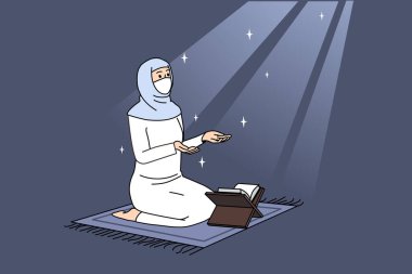 Arap İslam dini ve maneviyat kavramı.