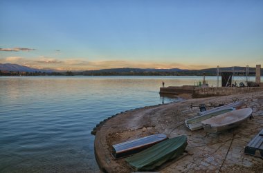 Arona - İtalya - iskele