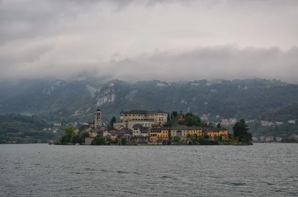 San Giulio Island - Italy — Stock Photo, Image