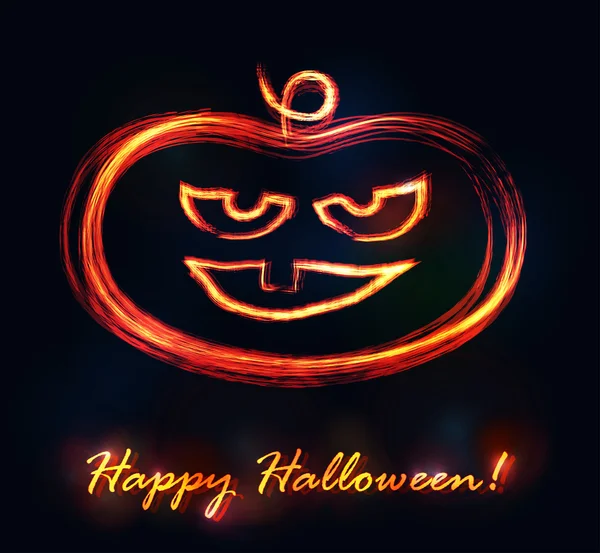 Calabaza de Halloween — Archivo Imágenes Vectoriales