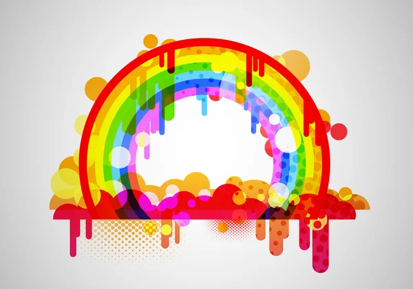 Arco iris — Vector de stock