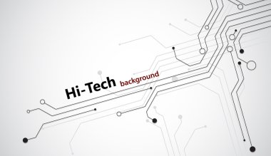 Hi-tech background clipart