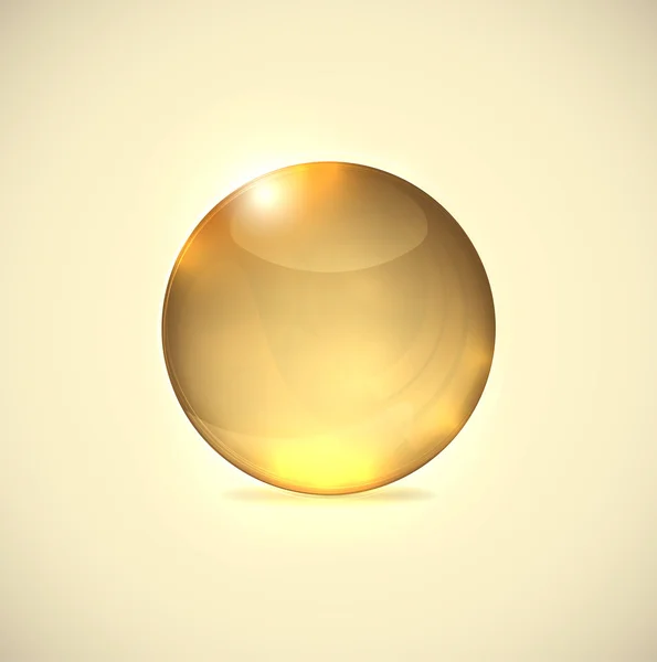 Glass ball — Stock Vector