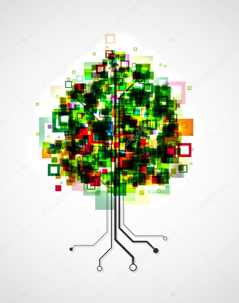 Pixel tree