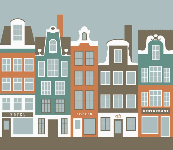 Ámsterdam — Vector de stock