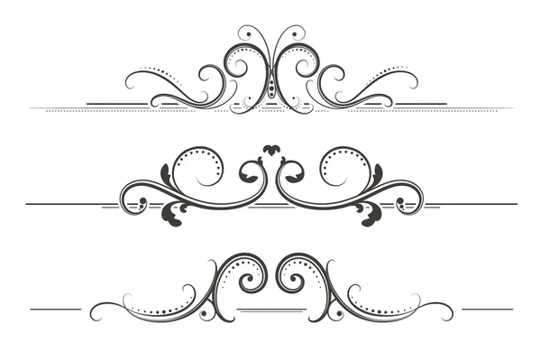 Swirly Divider — Stock Vector