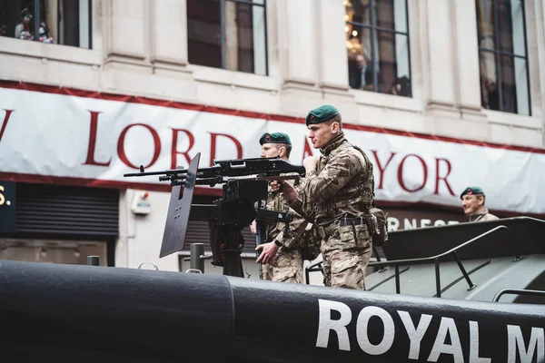 Londres Royaume Uni 2021 Corps Des Marines Marine Royale Lord — Photo