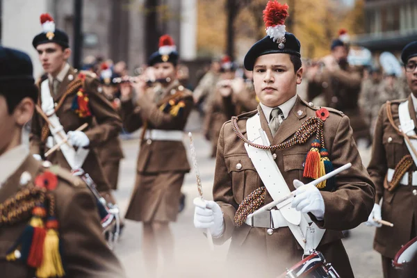 Londres Reino Unido 2021 Royal Yeomanry Desfile Del Lord Mayor — Foto de Stock