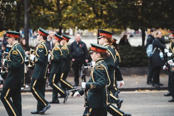 Londres Reino Unido 2021 Romford Drum Trumpet Corps Show Lord — Foto de Stock