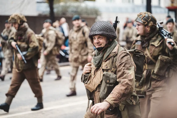 Londres Royaume Uni 2021 Réserve Armée Bataillon Défilé Lord Mayor — Photo