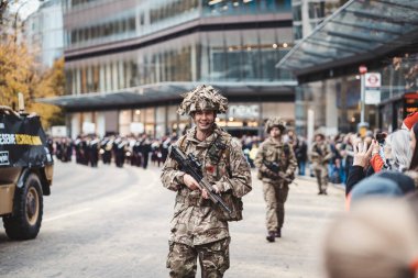 Londra, İngiltere - 2021.11.13: Londra Belediye Başkanı 'nın Kraliyet Töreni