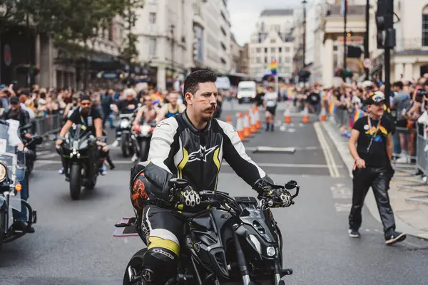 London 2022 Gay Bikers Motorcycle Club Celebrating London Lgbtq Pride — Zdjęcie stockowe