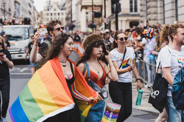 Londra Regno Unito 2022 Sindaco Londra Celebrare London Lgbtq Pride — Foto Stock