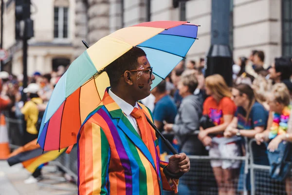 Londyn 2022 Burmistrz Londynu Świętuje Paradę Dumy Lgbtq Londynie — Zdjęcie stockowe