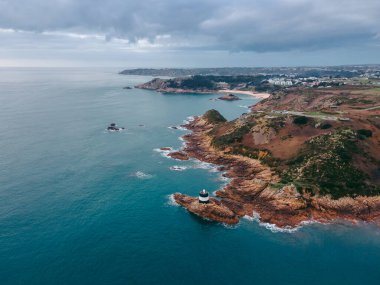 Jersey Channel Adaları - Noirmont Noktası - Portelet Sahili