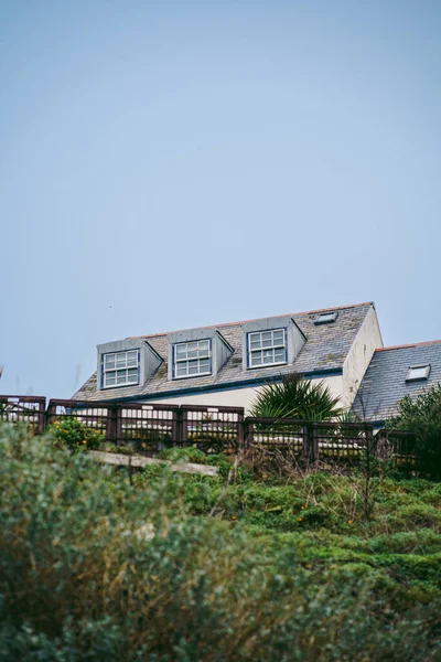 Hermosa Casa Costa Jersey Island Reino Unido Islas Del Canal — Foto de Stock