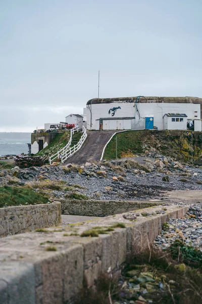 Vackert Hus Kusten Jersey Island Storbritannien Kanalöarna — Stockfoto
