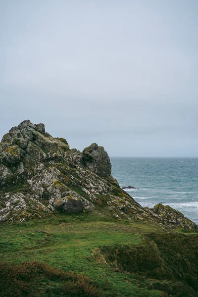 Schöne Aussicht Auf Das Meer Auf Jersey Island Kanalinseln Kalten — Stockfoto