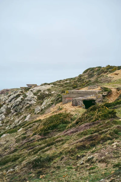 Vacker Natur Utsikt Över Kustklippor Och Stränder Jersey Island Kanalöarna — Stockfoto